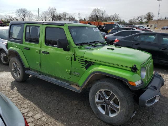  JEEP WRANGLER 2018 Зеленый