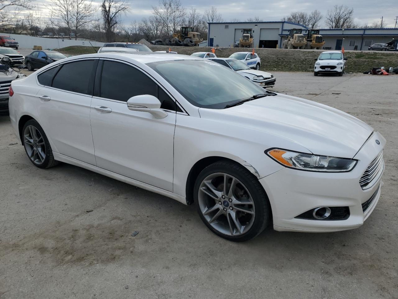 2013 Ford Fusion Titanium VIN: 3FA6P0K90DR321761 Lot: 47949914