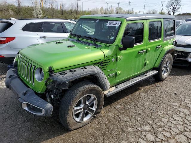  JEEP WRANGLER 2018 Зеленый