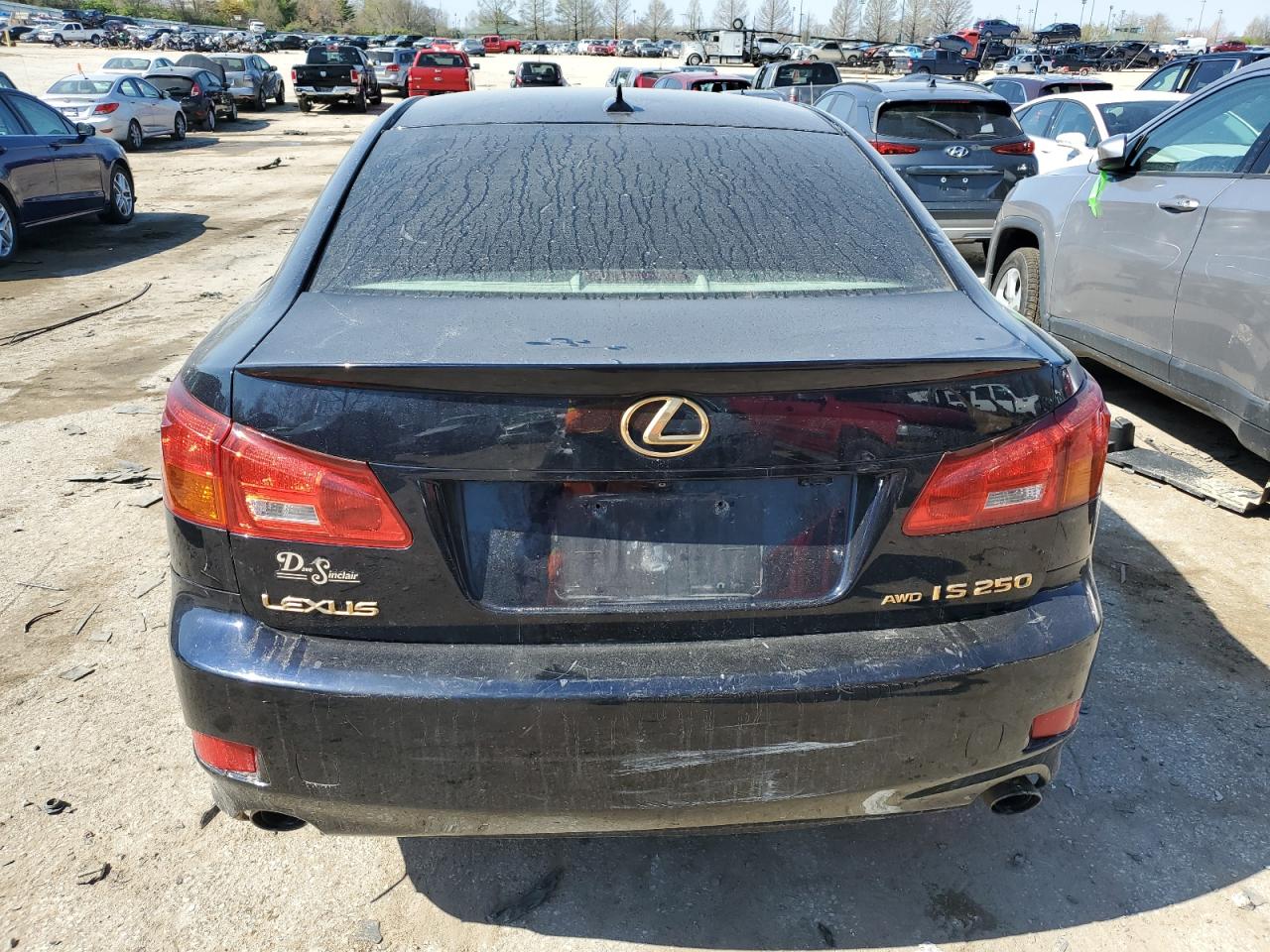 2007 Lexus Is 250 VIN: JTHCK262872011451 Lot: 48519624