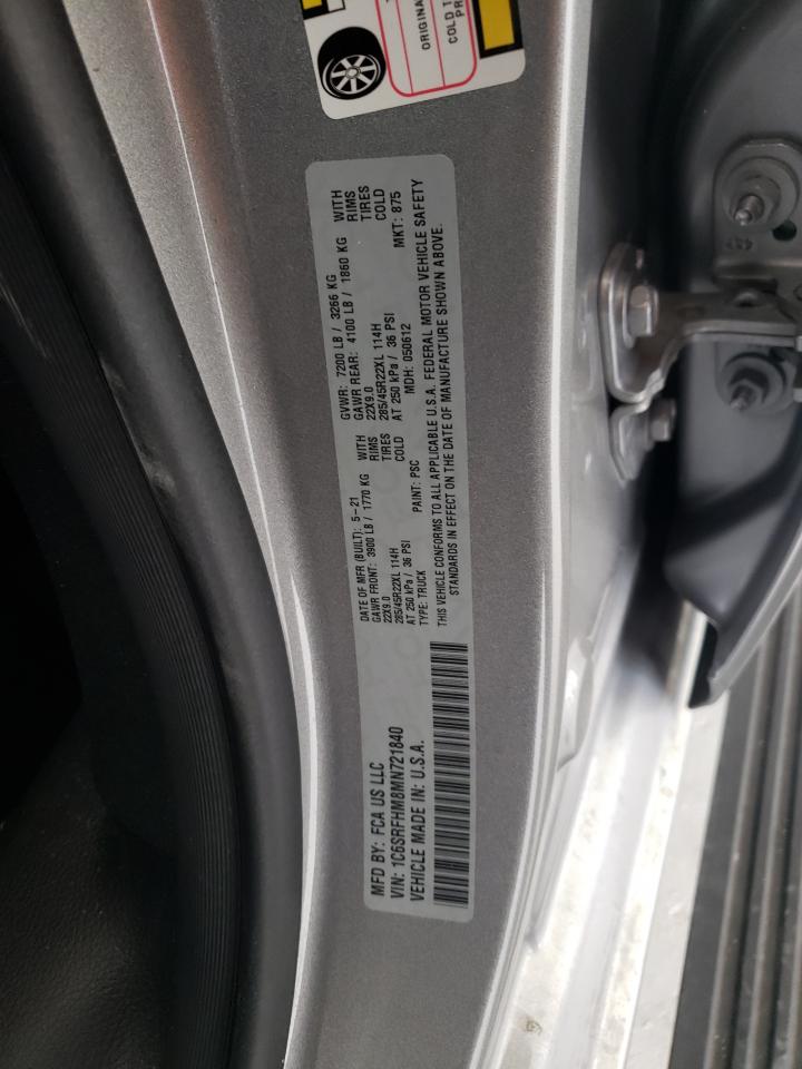 2021 Ram 1500 Limited VIN: 1C6SRFHM8MN721840 Lot: 47857694