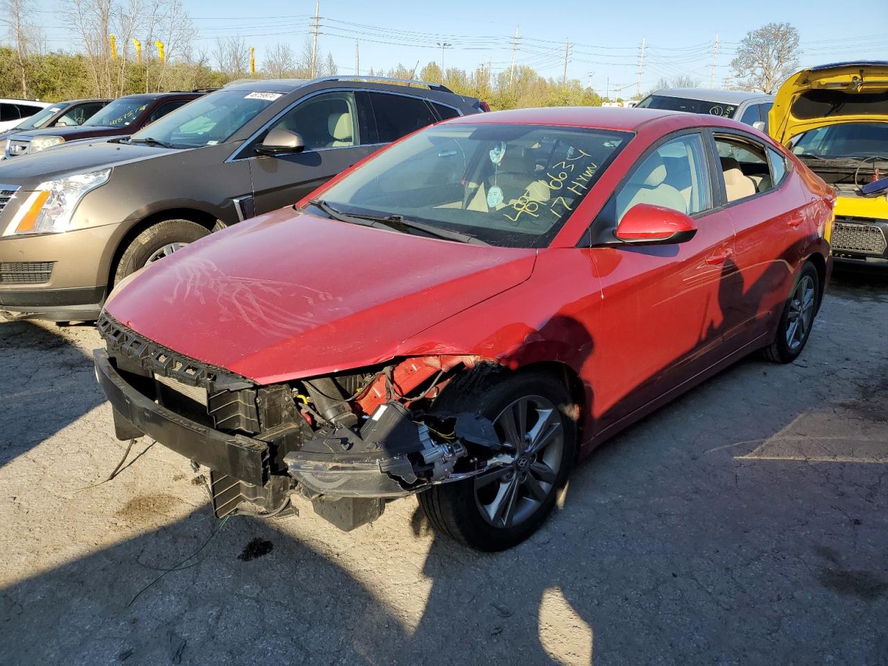 2017 Hyundai Elantra Se VIN: 5NPD84LF6HH188586 Lot: 48976634