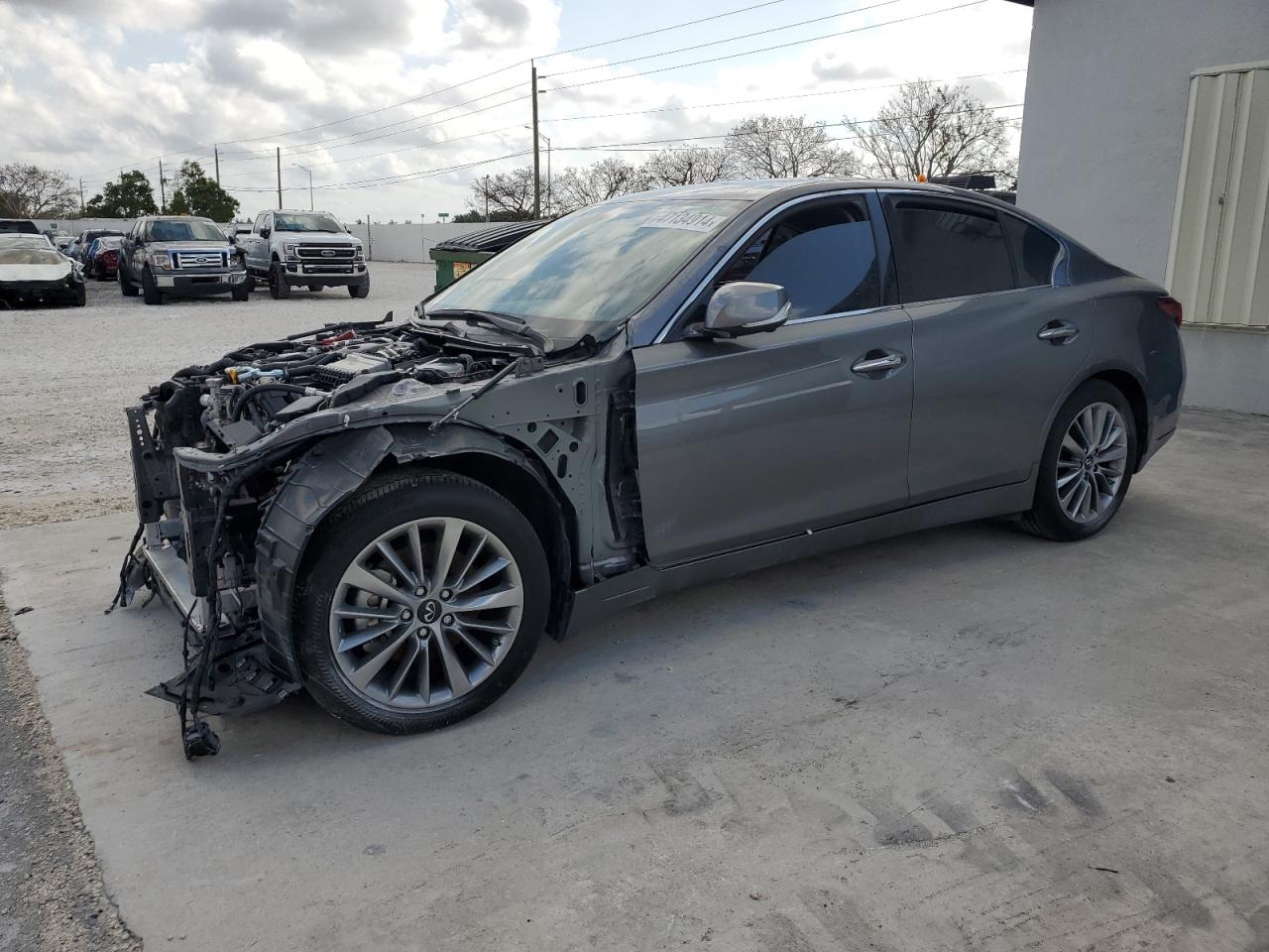 2023 Infiniti Q50 Luxe VIN: JN1EV7BP9PM510525 Lot: 47134914