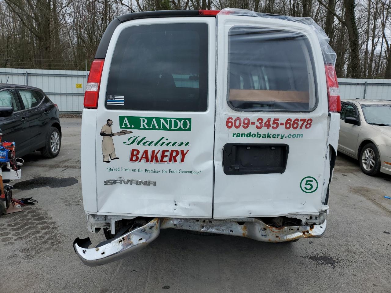 2022 GMC Savana G2500 VIN: 1GTW7AFP9N1143126 Lot: 48112264