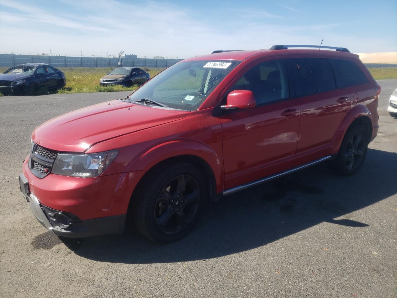 2018 Dodge Journey Crossroad VIN: 3C4PDCGG0JT369663 Lot: 47406694