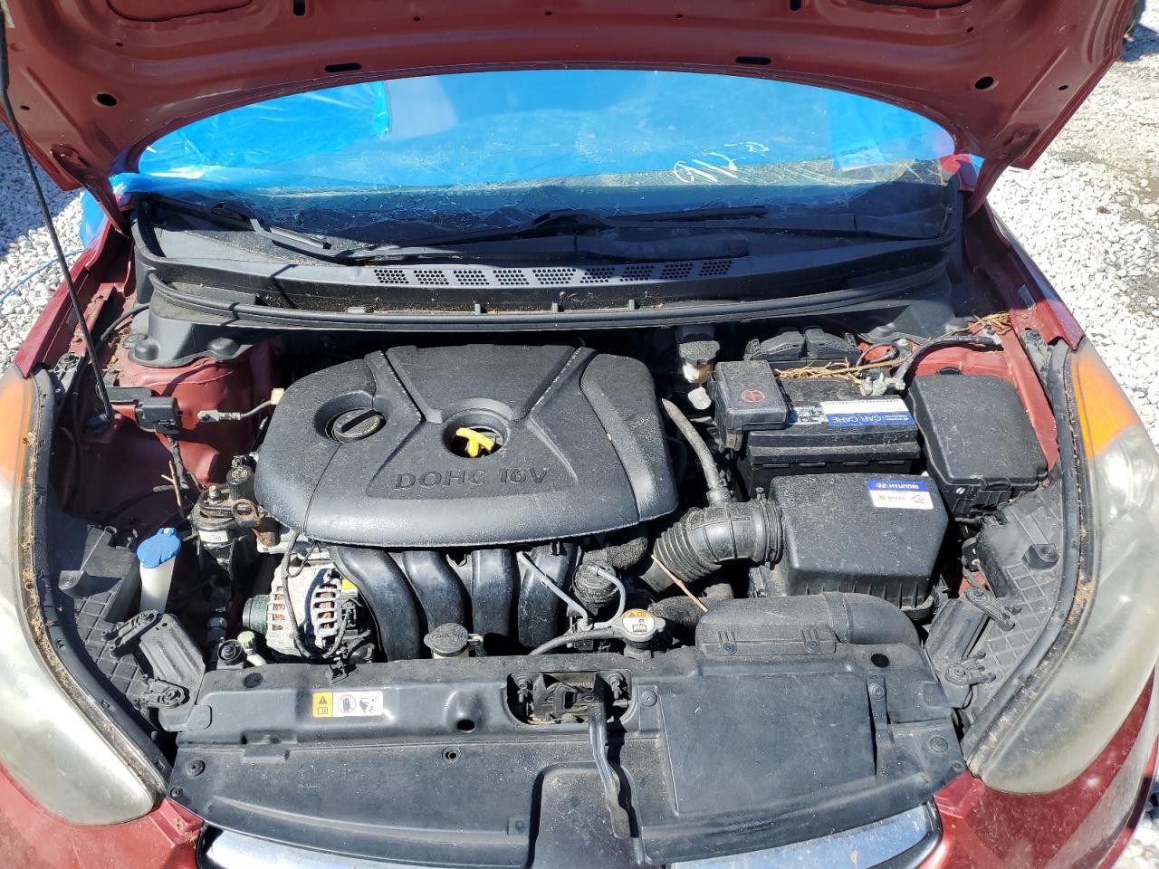 2012 Hyundai Elantra Gls VIN: KMHDH4AE9CU419128 Lot: 44873074