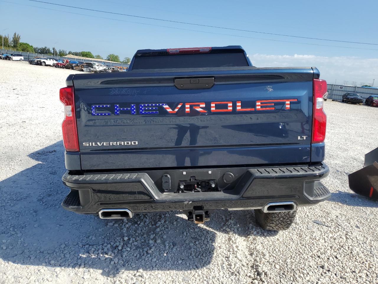 2022 Chevrolet Silverado Ltd K1500 Lt Trail Boss VIN: 3GCPYFED6NG166550 Lot: 47331504