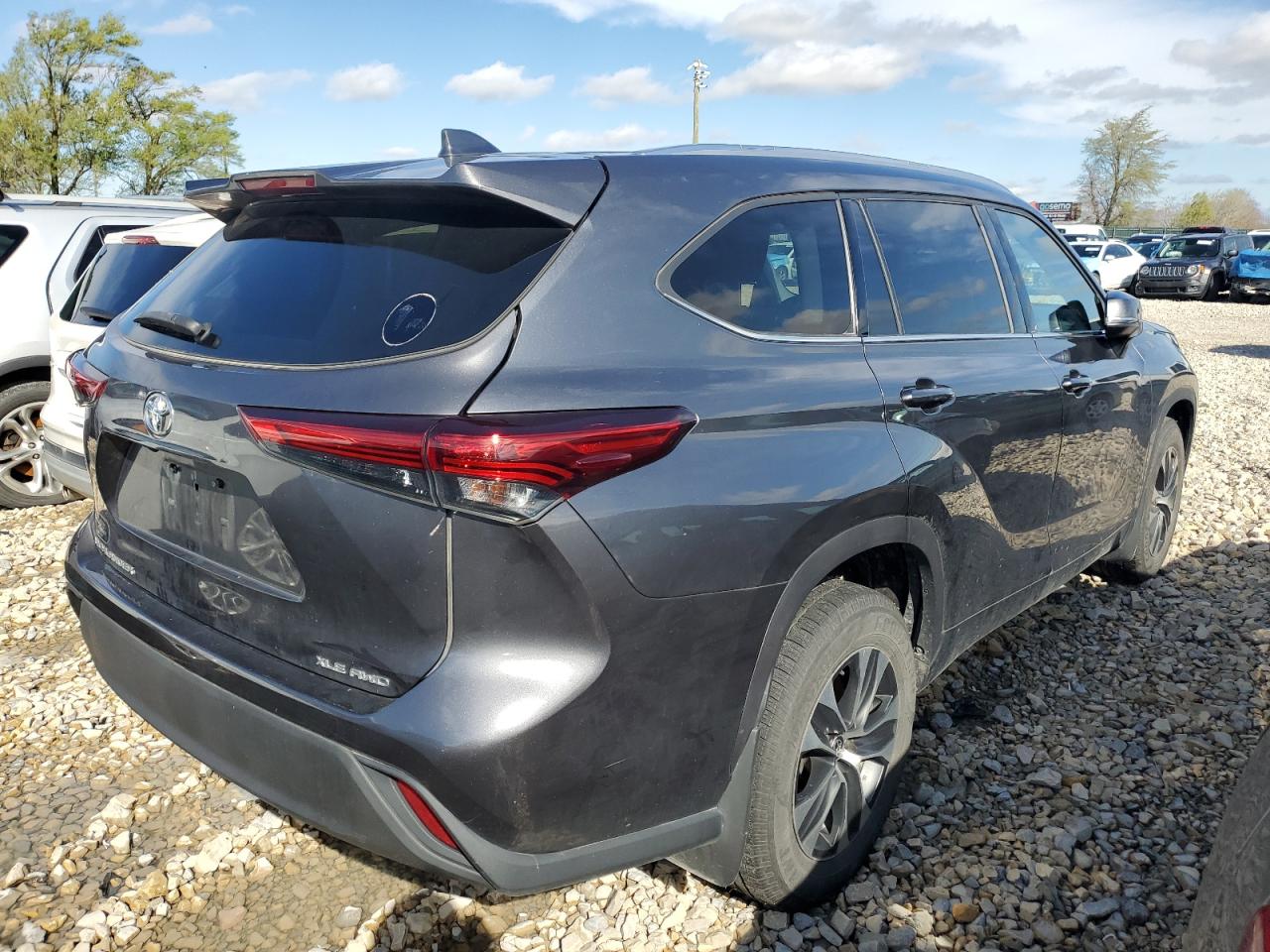 2020 Toyota Highlander Xle VIN: 5TDGZRBH6LS020363 Lot: 47030134