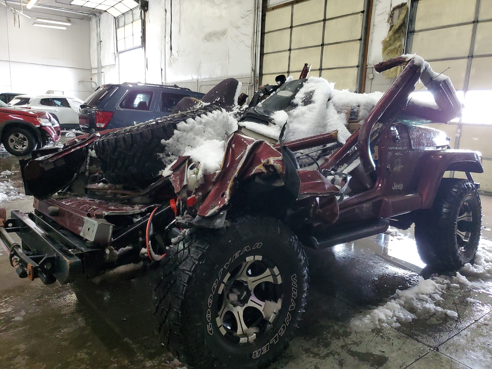 1J4FA59S51P336383 2001 Jeep Wrangler / Tj Sahara