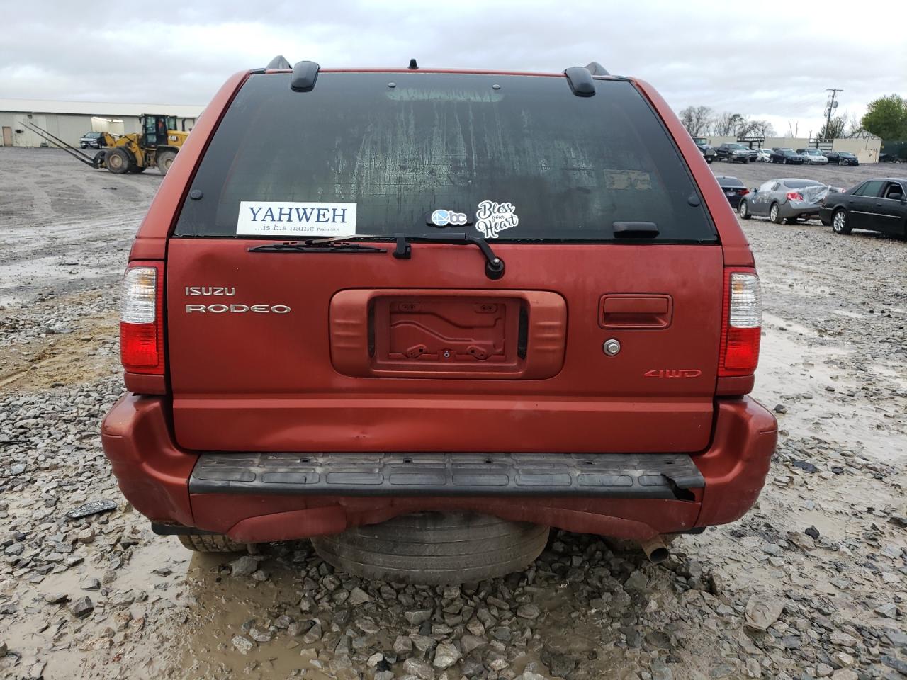 2001 Isuzu Rodeo S VIN: 4S2DM58W414342299 Lot: 63586544