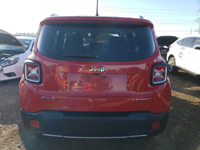  JEEP RENEGADE 2015 Красный