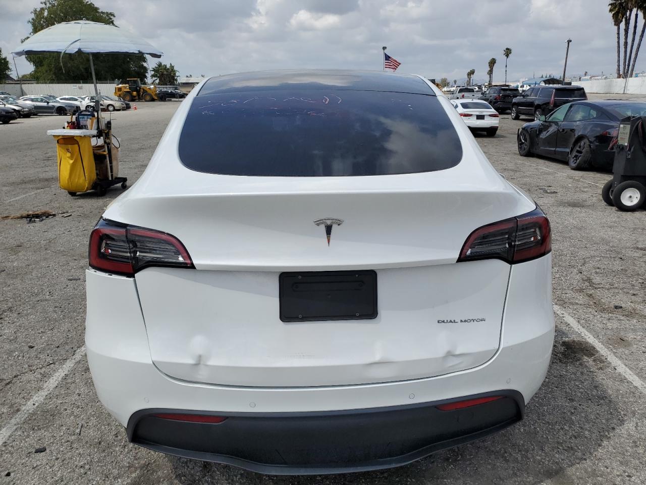 2021 Tesla Model Y VIN: 5YJYGDEE7MF276645 Lot: 45646124