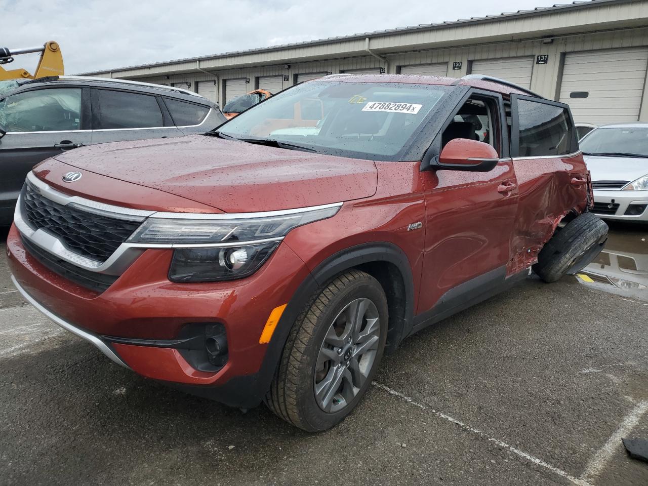 2021 Kia Seltos S VIN: KNDEUCAA1M7176328 Lot: 47882894