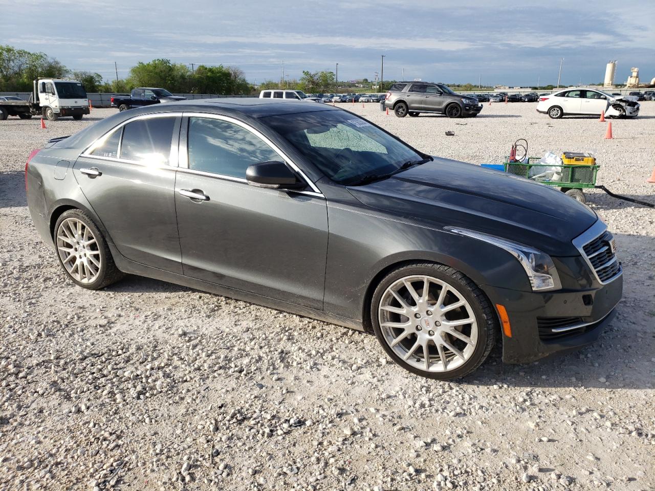 2017 Cadillac Ats Luxury VIN: 1G6AB5RX2H0116004 Lot: 47363584