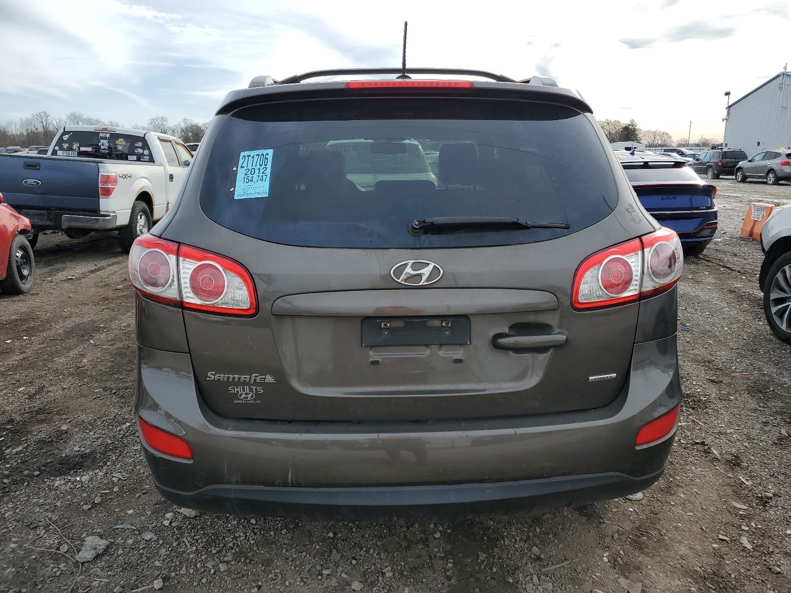 2012 Hyundai Santa Fe Se vin: 5XYZHDAG8CG151041