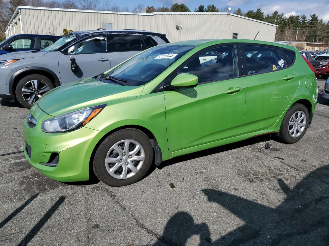 2013 Hyundai Accent Gls VIN: KMHCT5AE7DU128550 Lot: 47018104