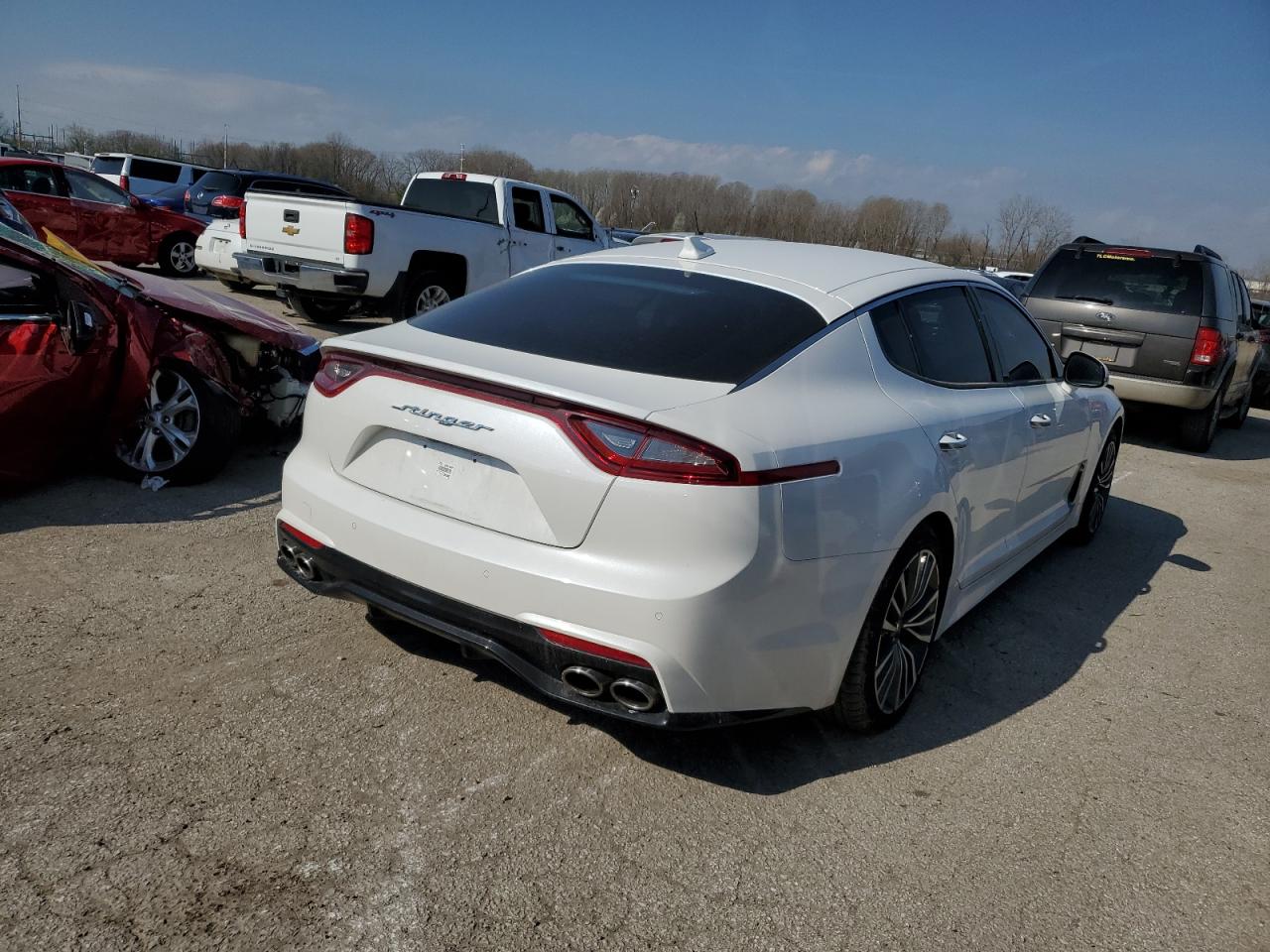 2019 Kia Stinger VIN: KNAE15LA4K6068173 Lot: 45127294