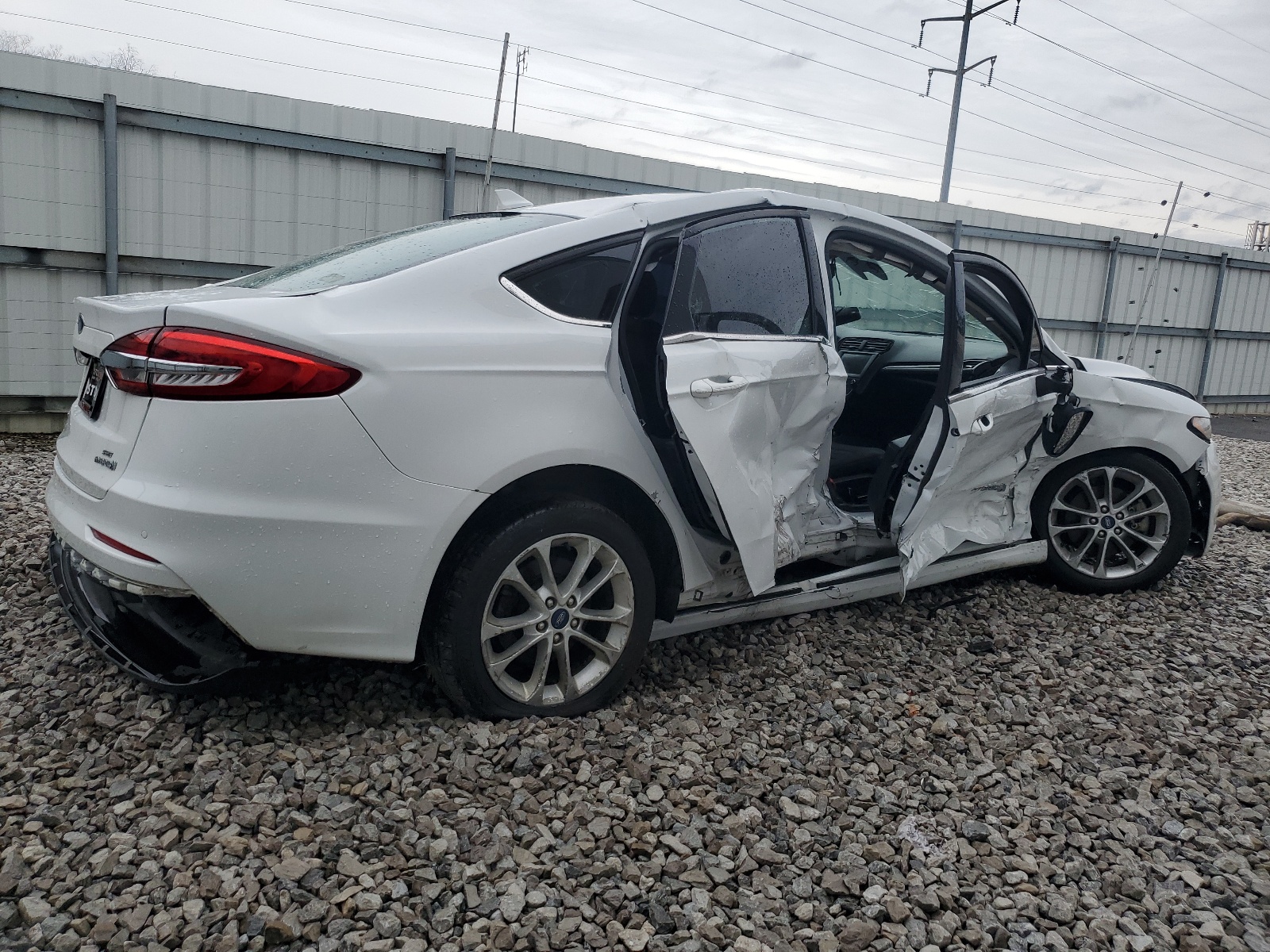 2019 Ford Fusion Se vin: 3FA6P0LU1KR243698