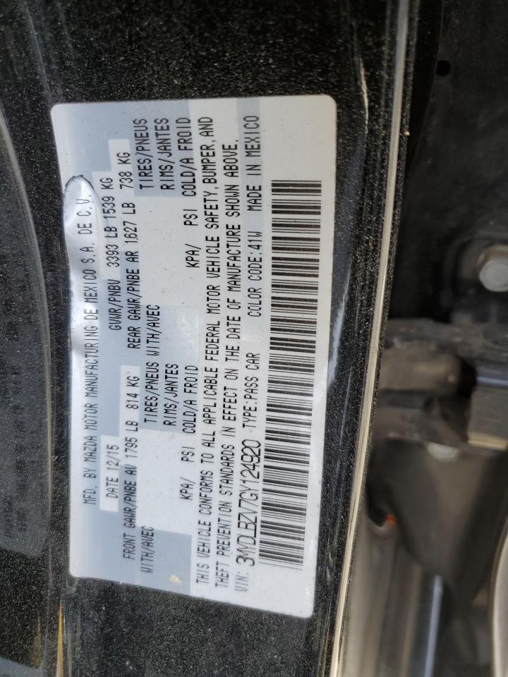 3MYDLBZV7GY124920 2016 Toyota Scion Ia