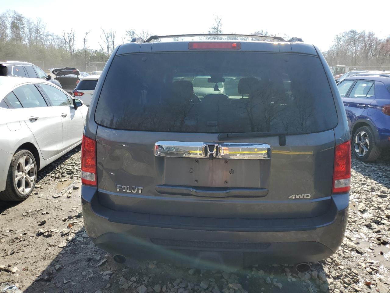 2012 Honda Pilot Exln VIN: 5FNYF4H7XCB038061 Lot: 46507634