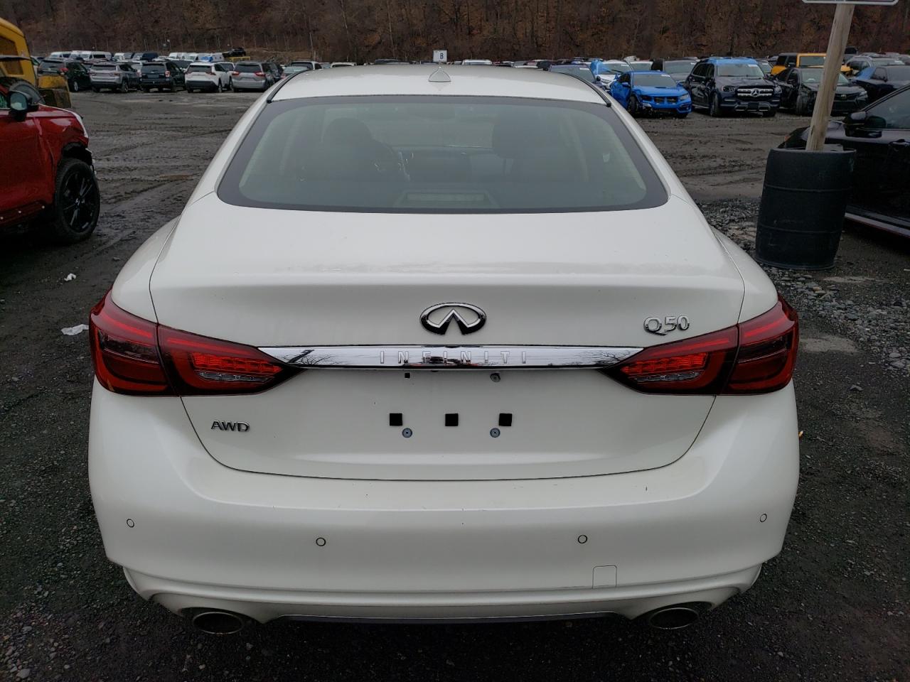 2022 Infiniti Q50 Luxe VIN: JN1EV7BR5NM341098 Lot: 45881274