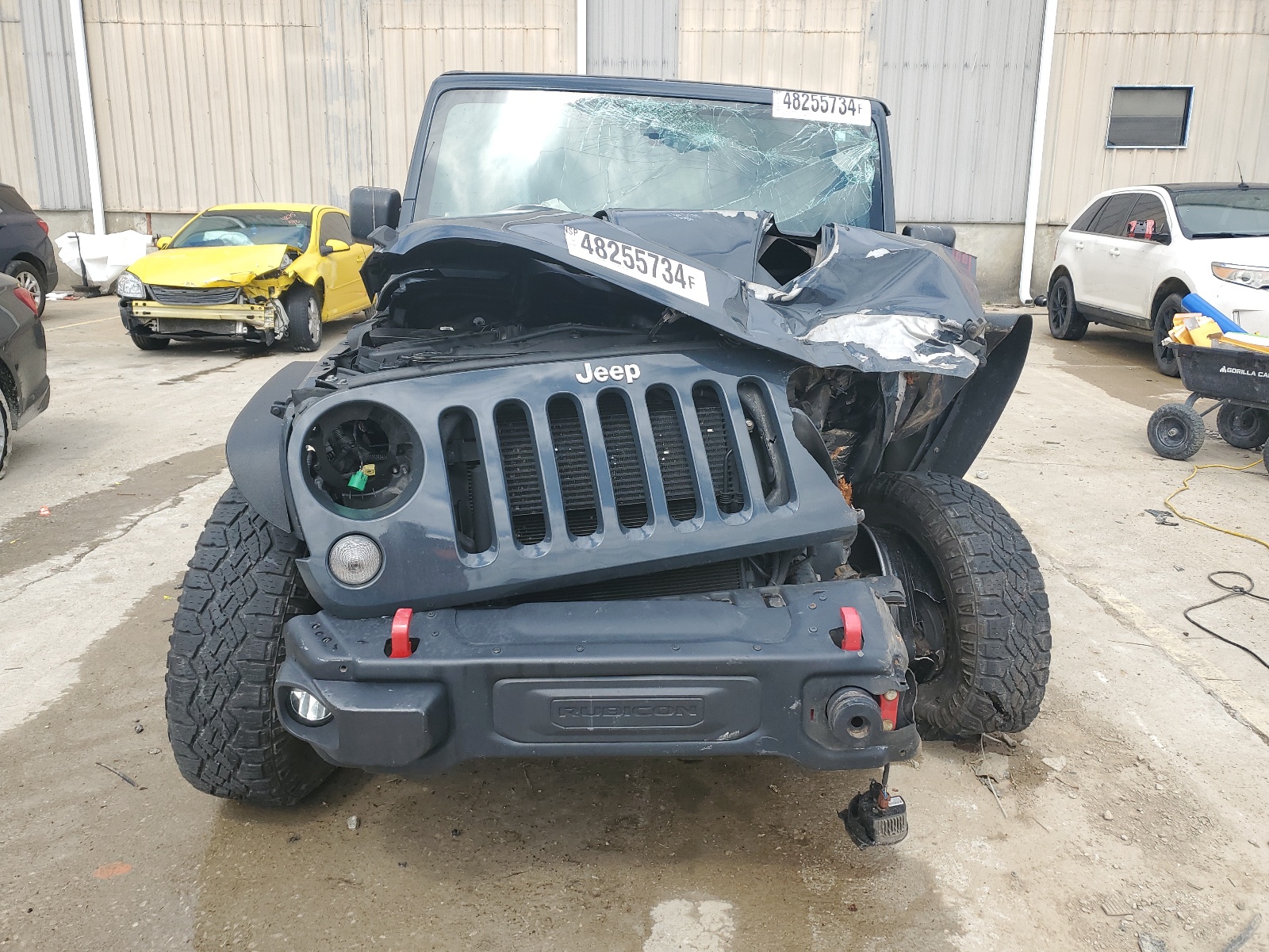 2017 Jeep Wrangler Unlimited Rubicon vin: 1C4BJWFG0HL543243