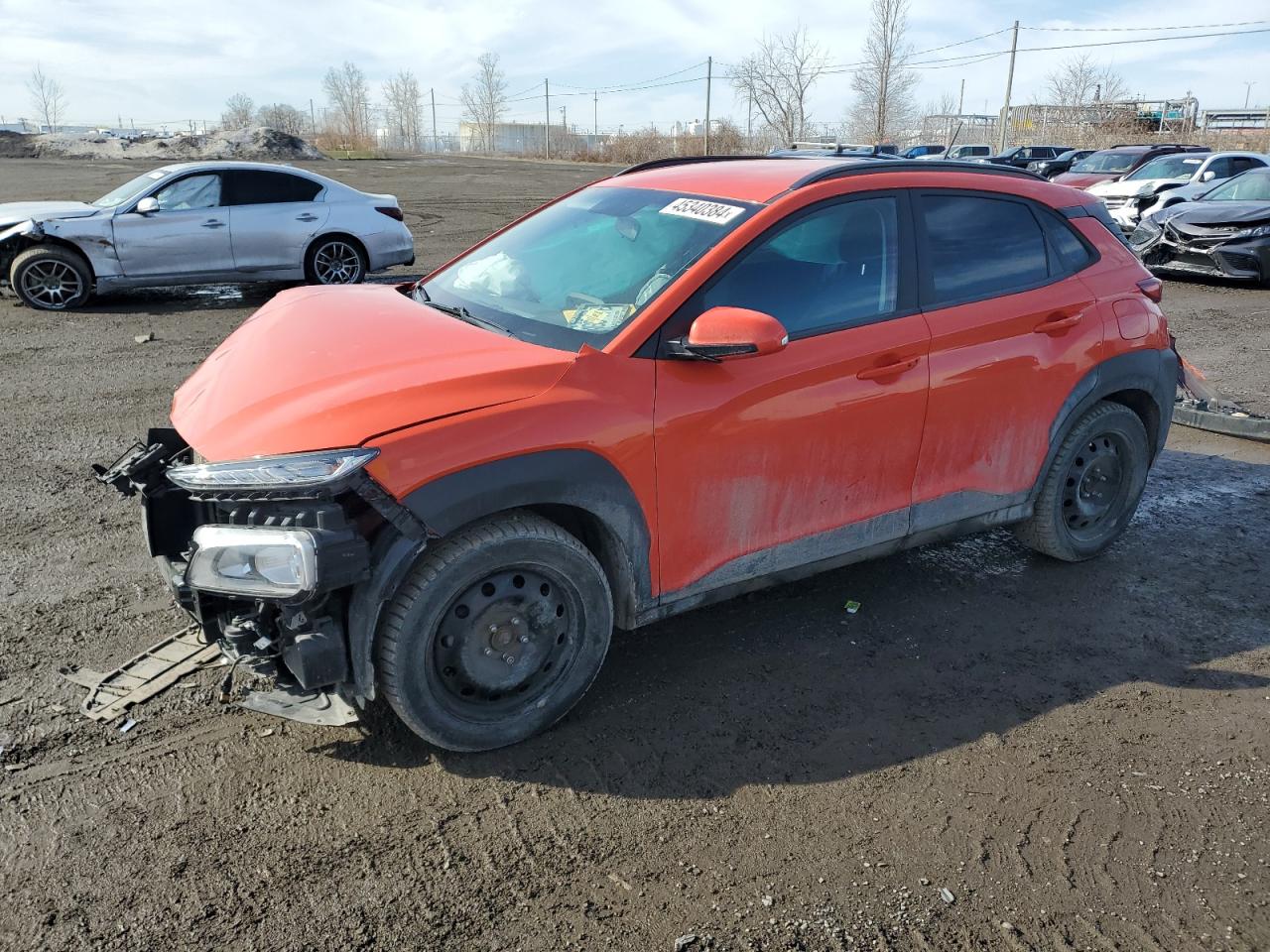 2020 Hyundai Kona Sel VIN: KM8K22AA7LU502406 Lot: 45340384