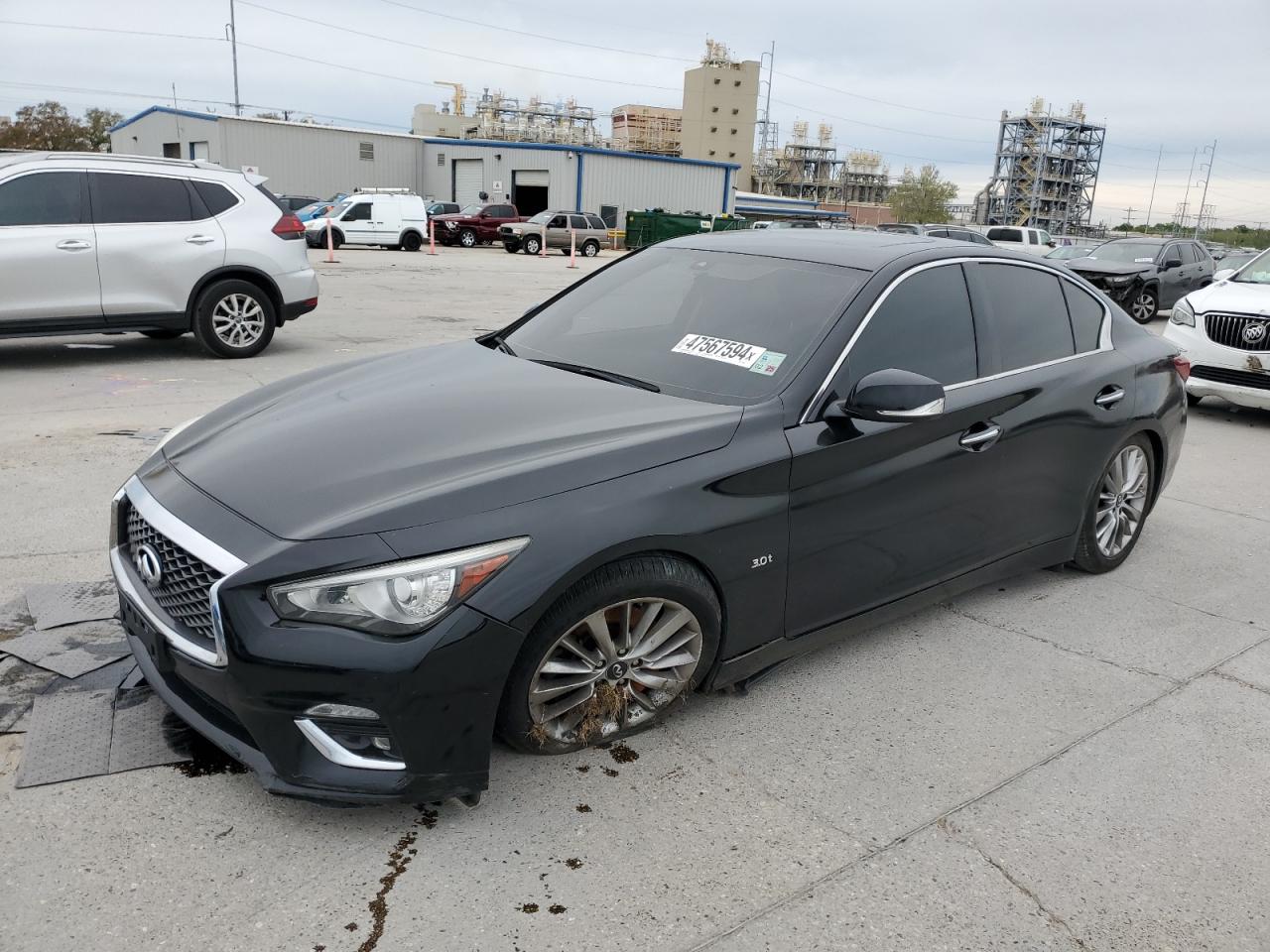 2019 Infiniti Q50 Luxe VIN: JN1EV7AP8KM512633 Lot: 47567594