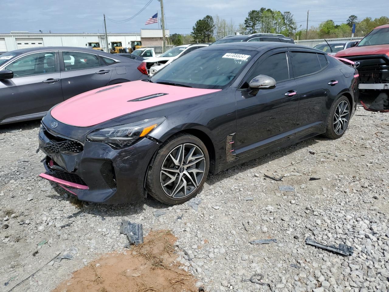 2023 Kia Stinger Gt Line VIN: KNAE35LD6P6126957 Lot: 48103554