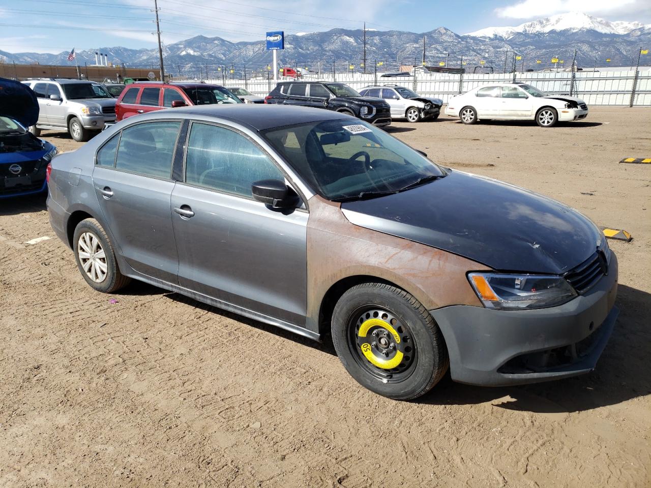 2014 Volkswagen Jetta Base VIN: 3VW1K7AJ3EM394996 Lot: 48929694