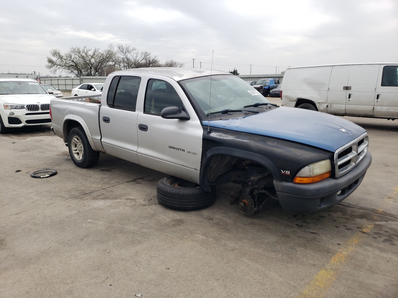 1B7HL38N42S666846 2002 Dodge Dakota Quad Sport