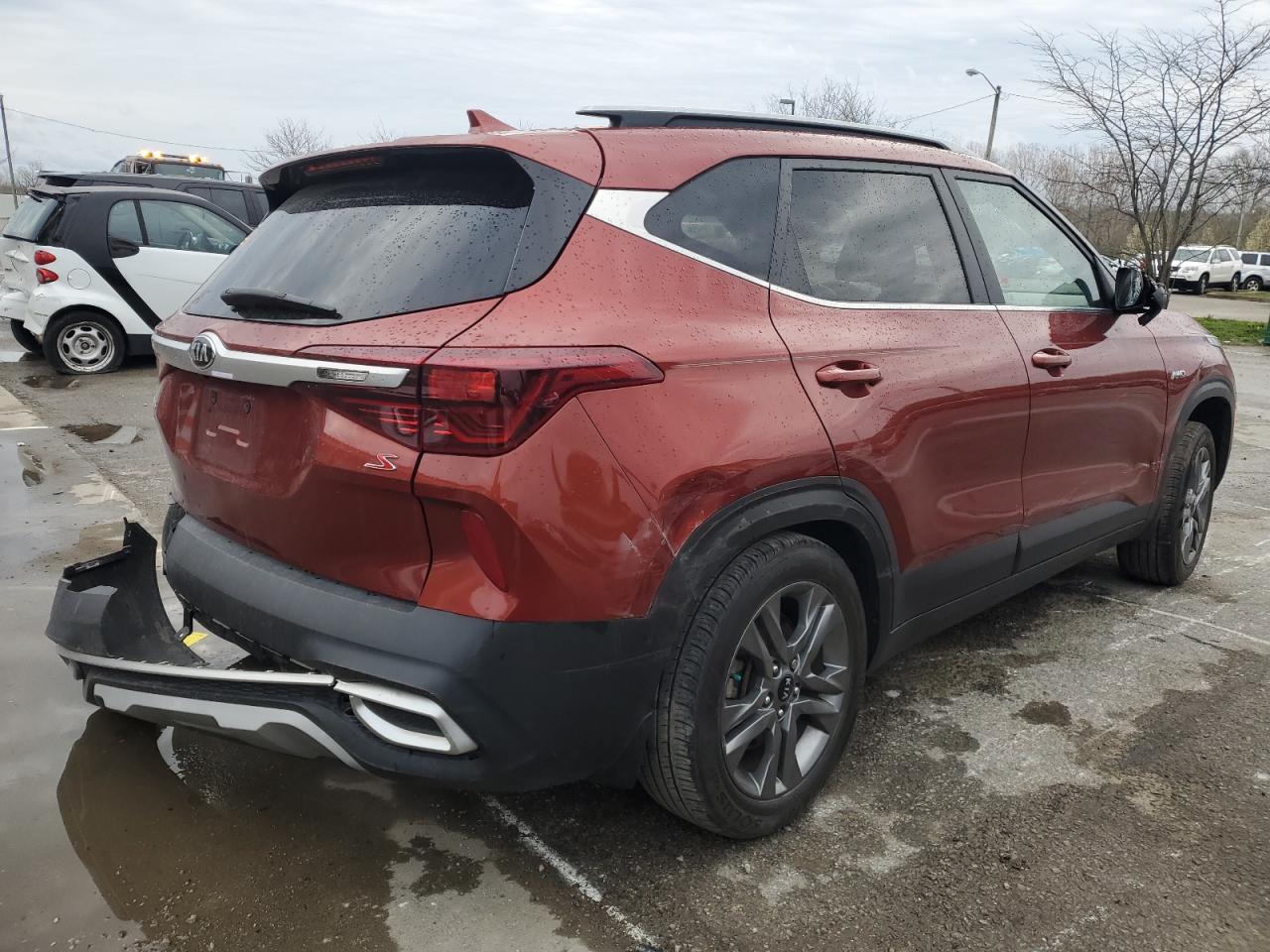 2021 Kia Seltos S VIN: KNDEUCAA1M7176328 Lot: 47882894