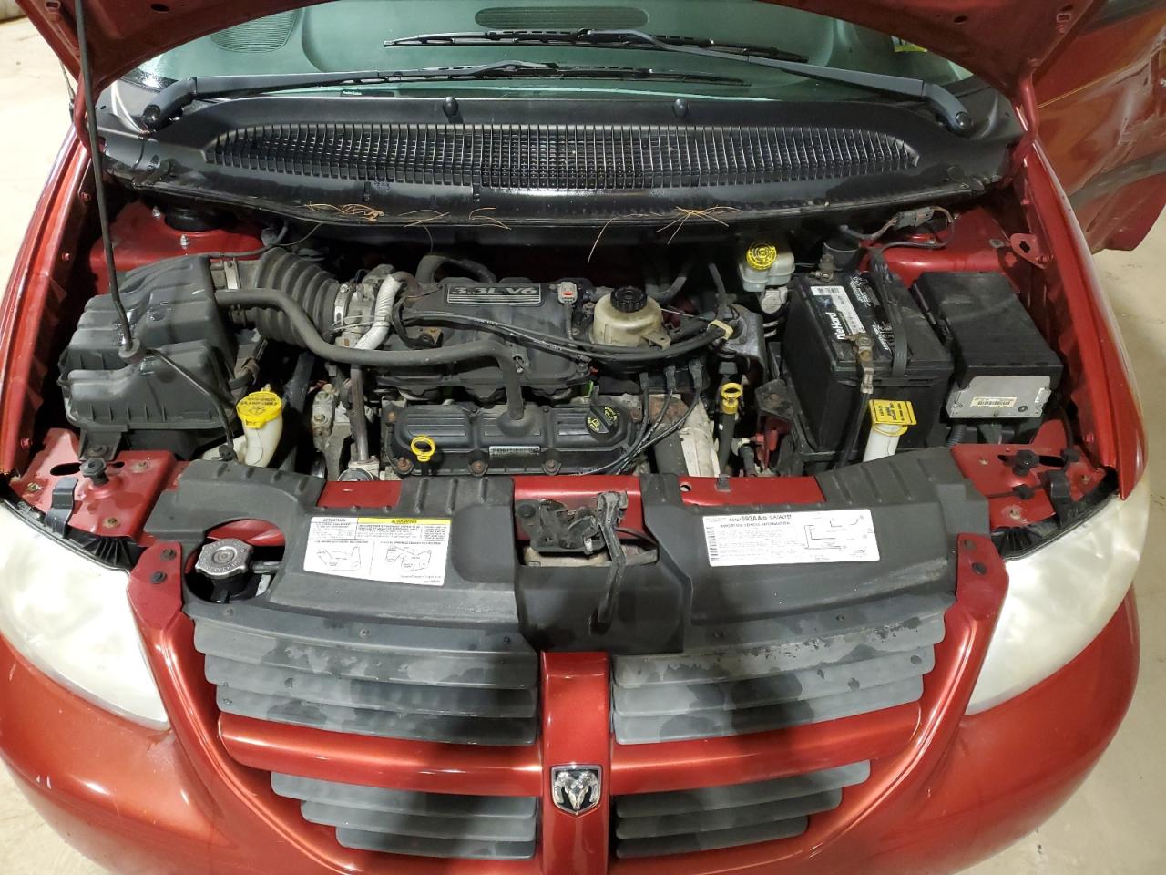 2006 Dodge Caravan Sxt VIN: 1D4GP45R06B529750 Lot: 48271784