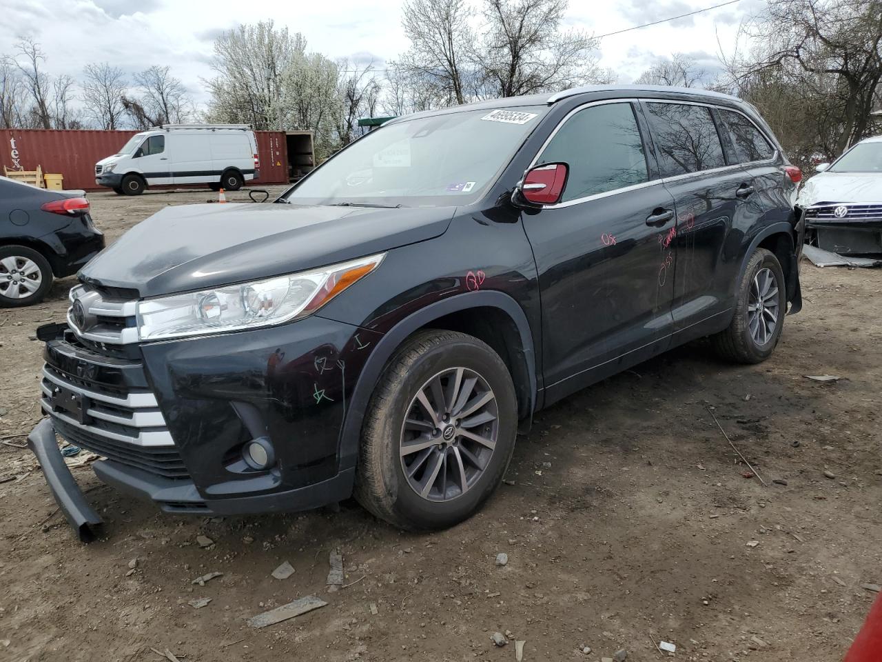 5TDJZRFH6HS520644 2017 Toyota Highlander Se