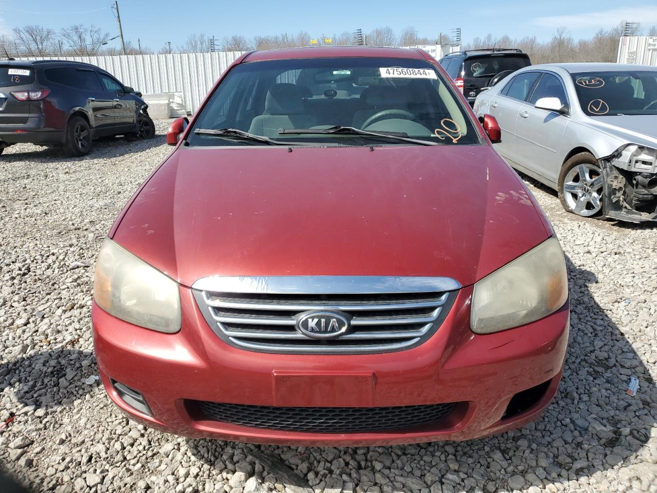 2009 Kia Spectra Ex VIN: KNAFE221695627568 Lot: 47560844