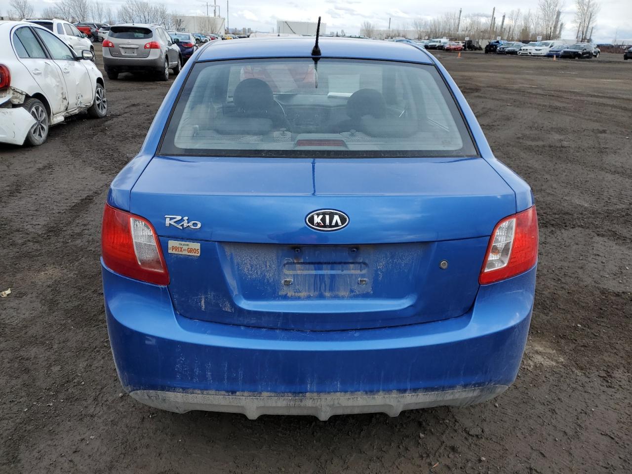 2010 Kia Rio Lx VIN: KNADH4B36A6596963 Lot: 46758734