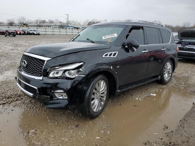  INFINITI QX80 2016 Черный