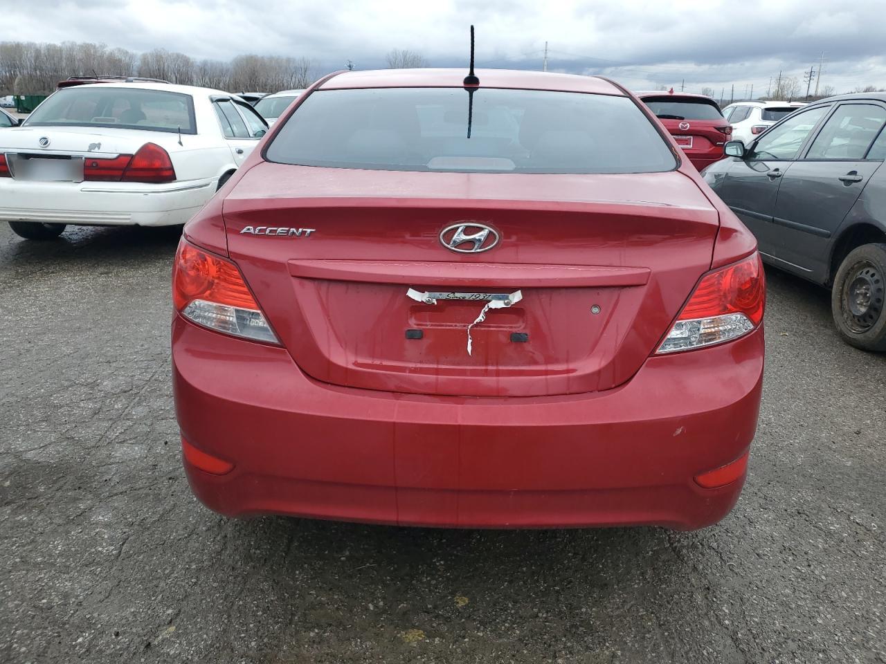 2013 Hyundai Accent Gls VIN: KMHCT4AE8DU431279 Lot: 46108924