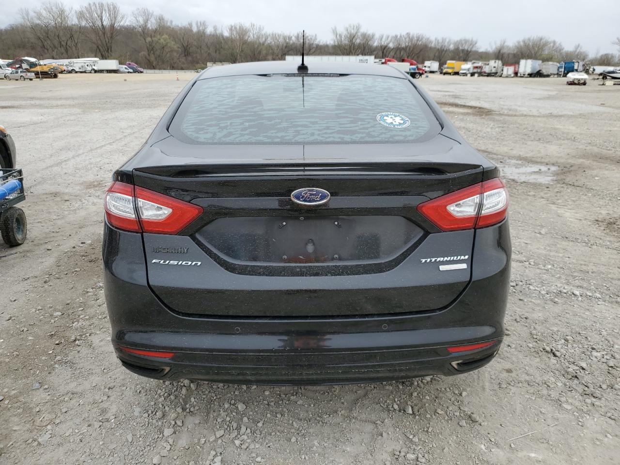 2016 Ford Fusion Titanium VIN: 3FA6P0K98GR361588 Lot: 48423494