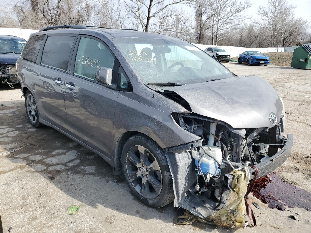 2013 Toyota Sienna Sport VIN: 5TDXK3DC2DS399673 Lot: 45133144