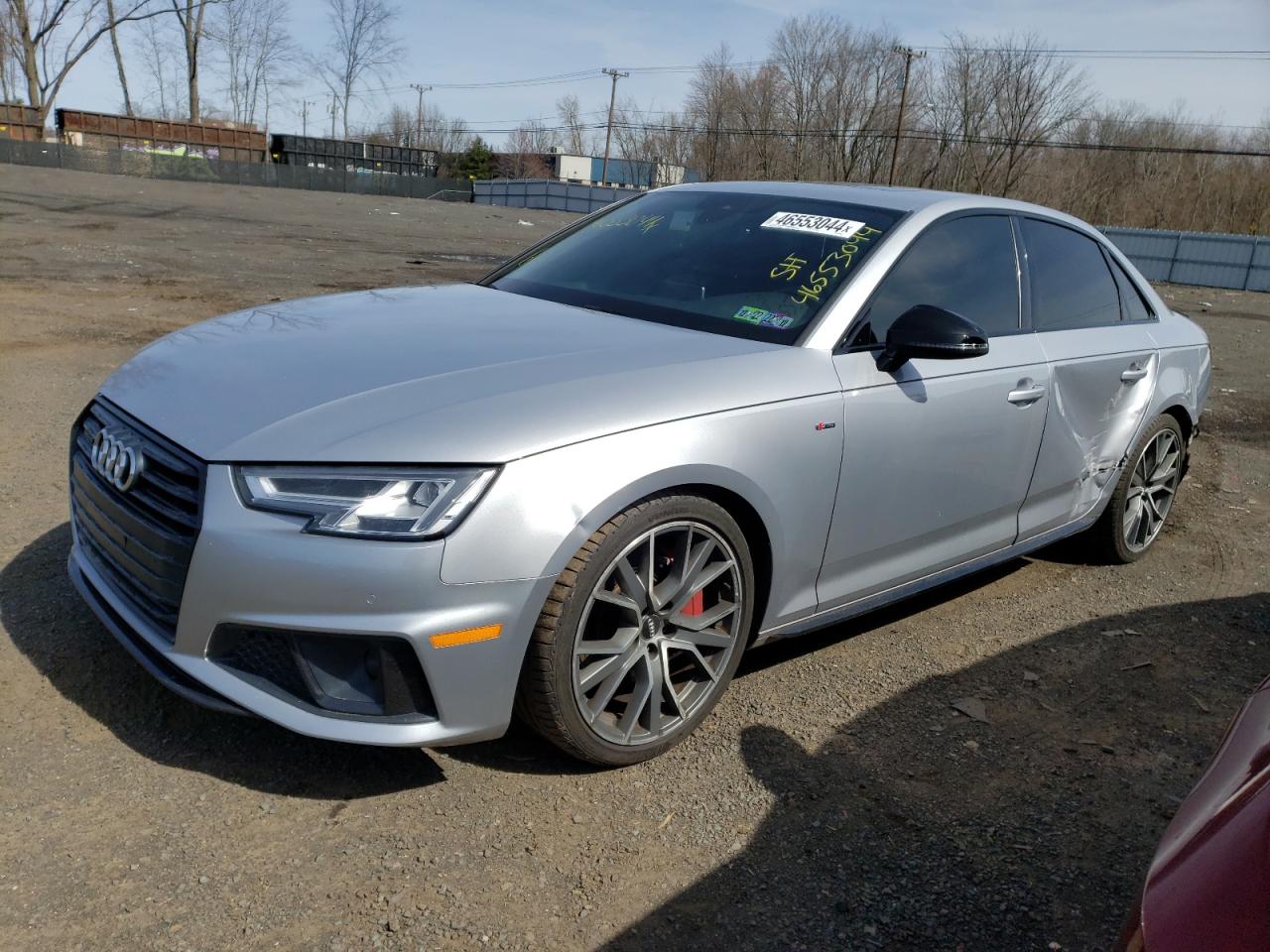 2019 Audi A4 Premium Plus продається в New Britain, CT - Side