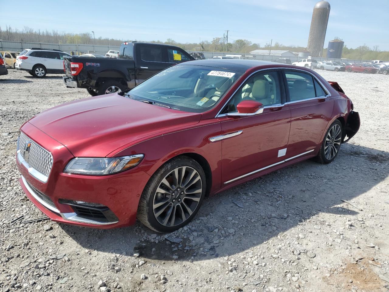 1LN6L9NC8H5623482 2017 Lincoln Continental Reserve