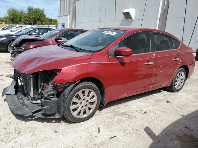  NISSAN SENTRA 2014 Красный