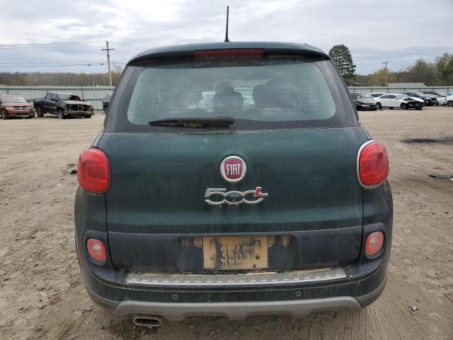 Паркетники FIAT 500 2014 Зеленый