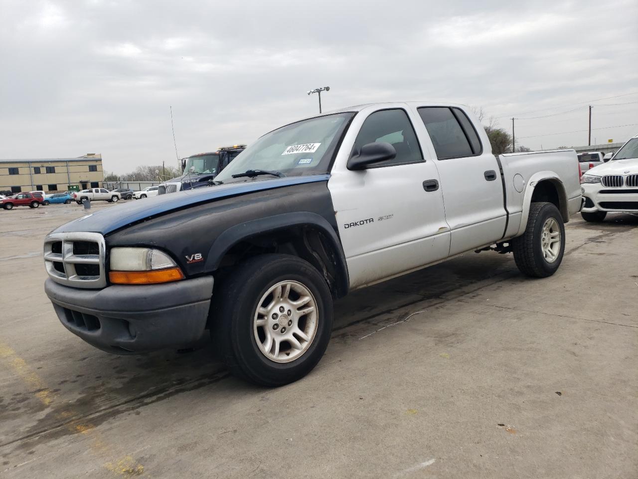 2002 Dodge Dakota Quad Sport VIN: 1B7HL38N42S666846 Lot: 46047764