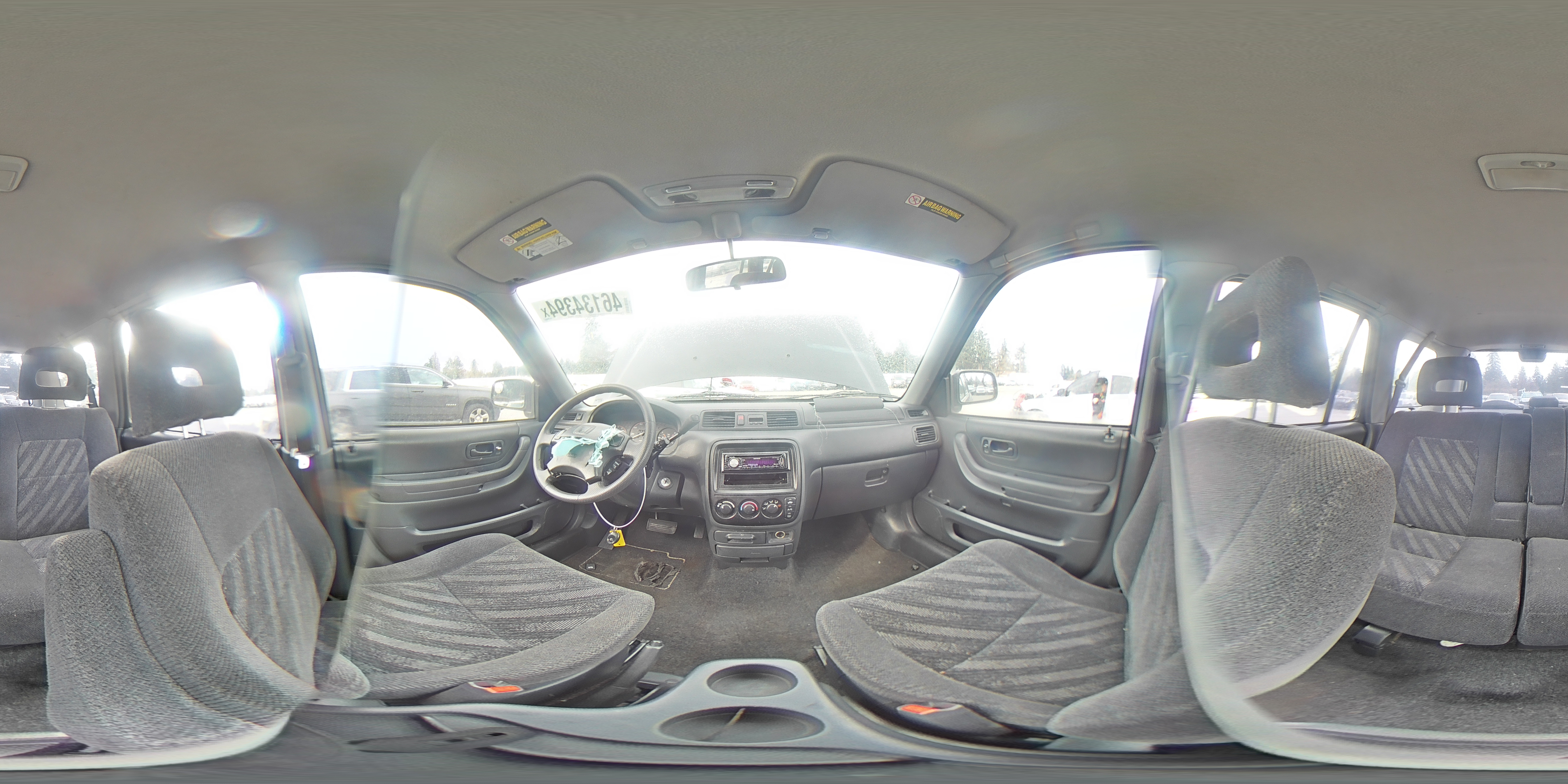 2000 Honda Cr-V Lx VIN: JHLRD2847YC004395 Lot: 46134394