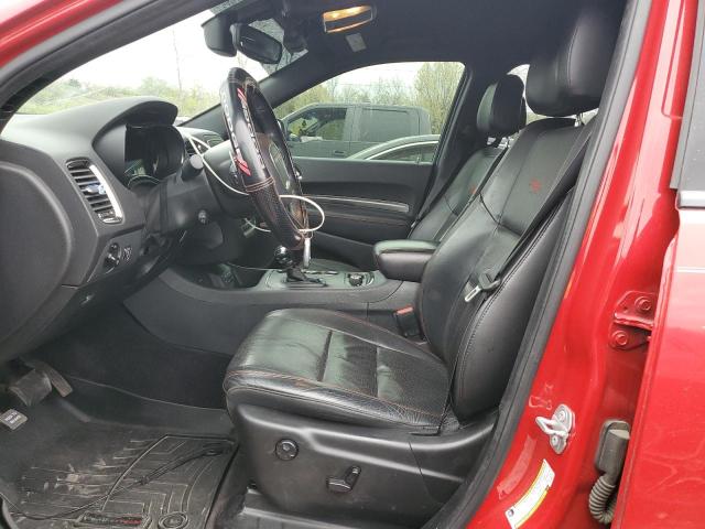  DODGE DURANGO 2018 Червоний