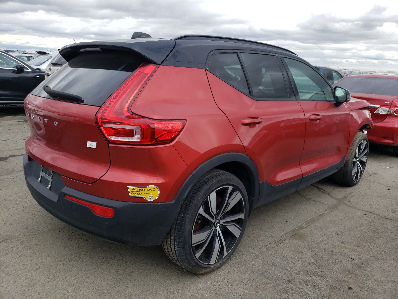 2022 Volvo Xc40 P8 Recharge Plus vin: YV4ED3UR4N2717241