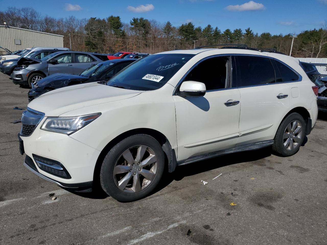 2014 Acura Mdx Advance VIN: 5FRYD4H84EB032143 Lot: 46601044