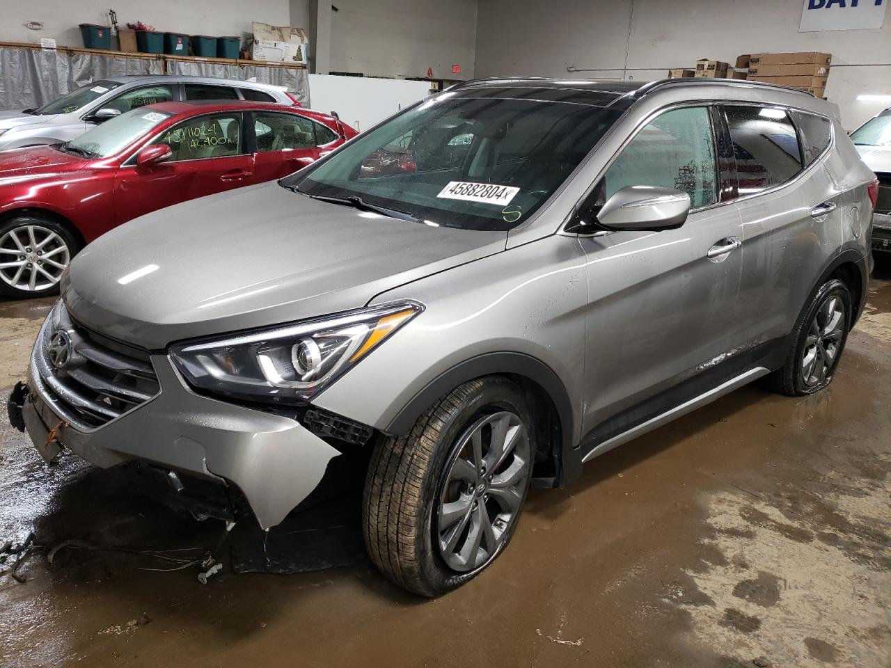 2018 Hyundai Santa Fe Sport VIN: 5NMZWDLA1JH106735 Lot: 45882804